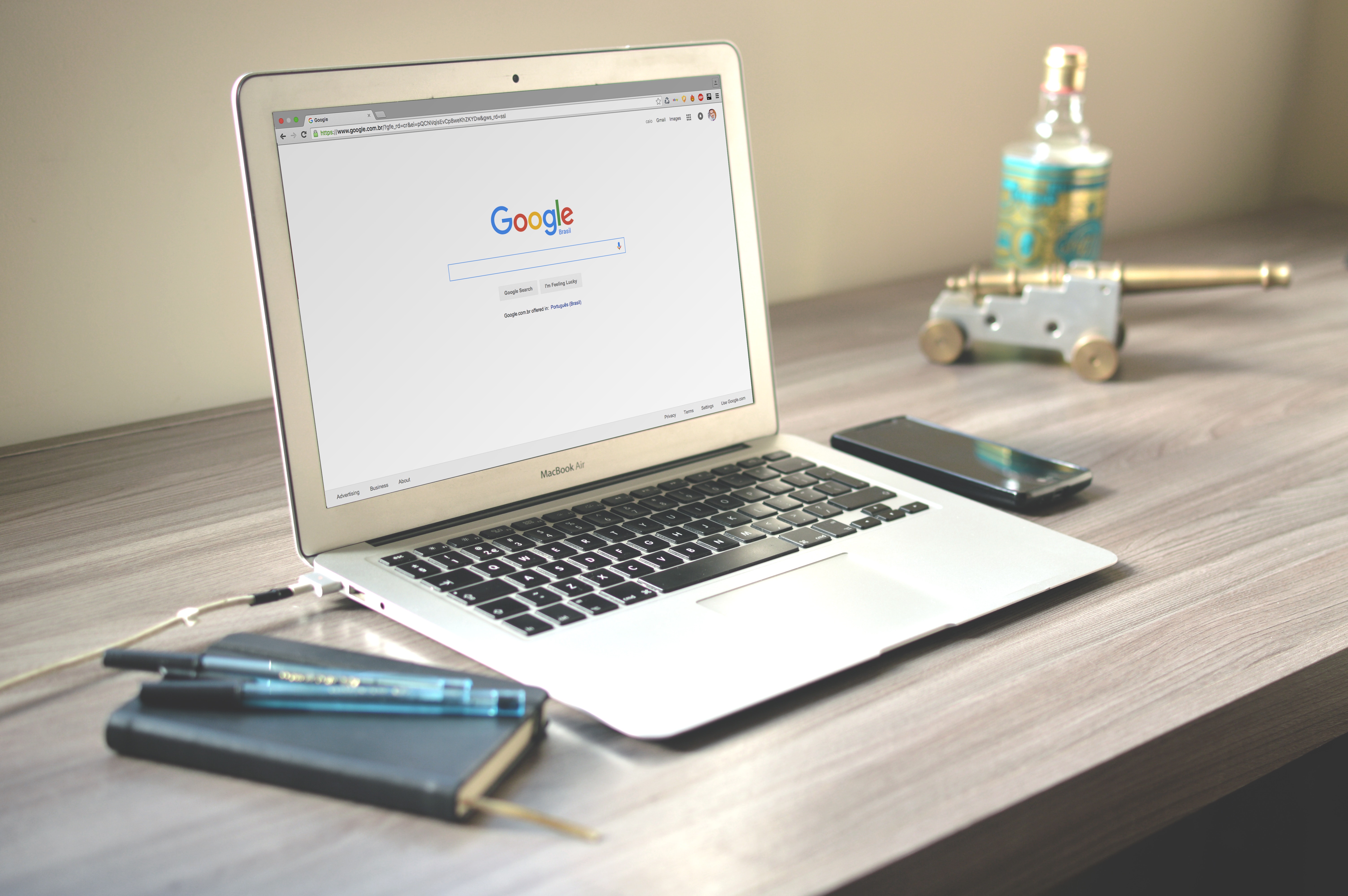 Google search screen