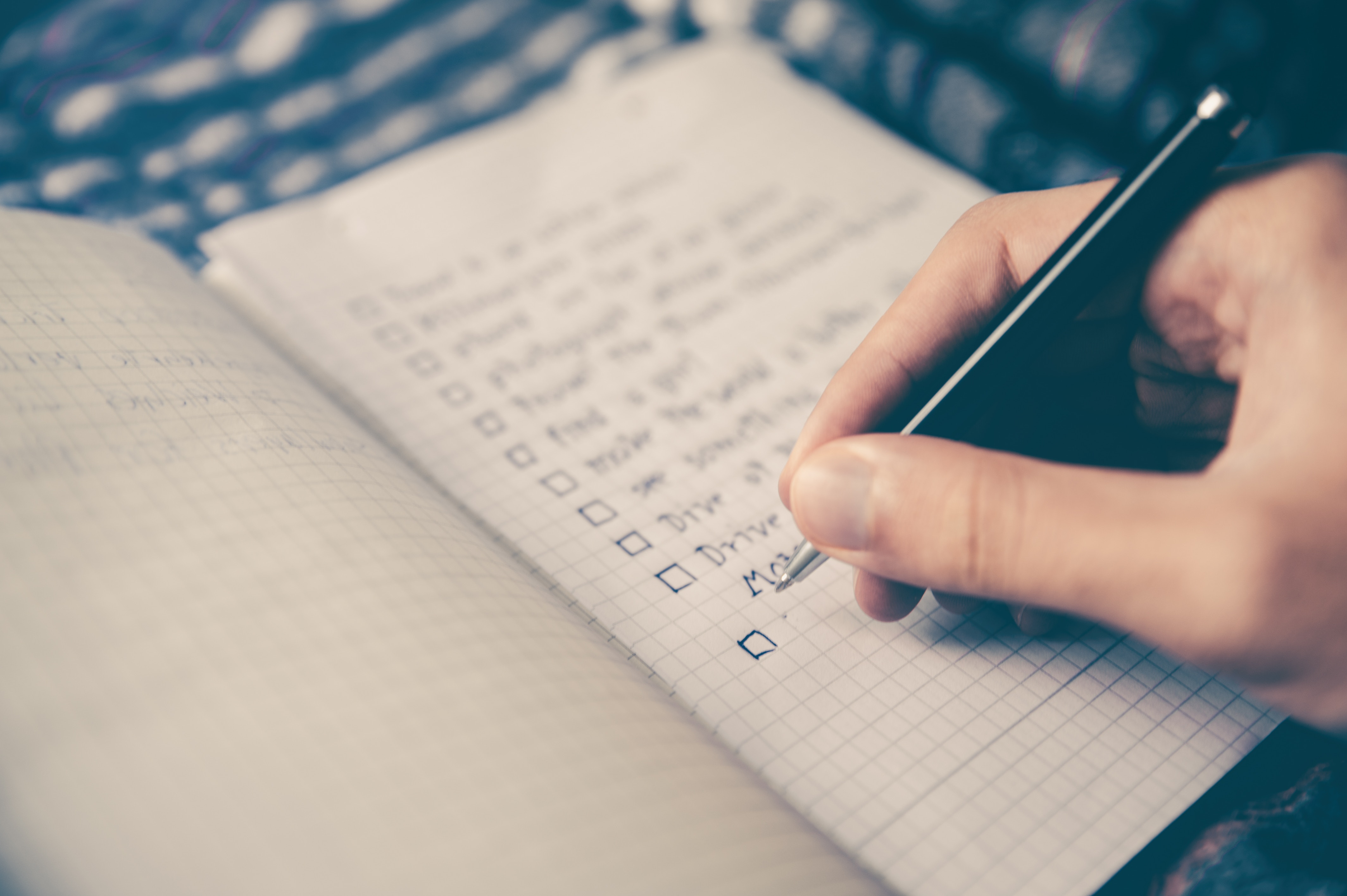 To-Do List in Notebook