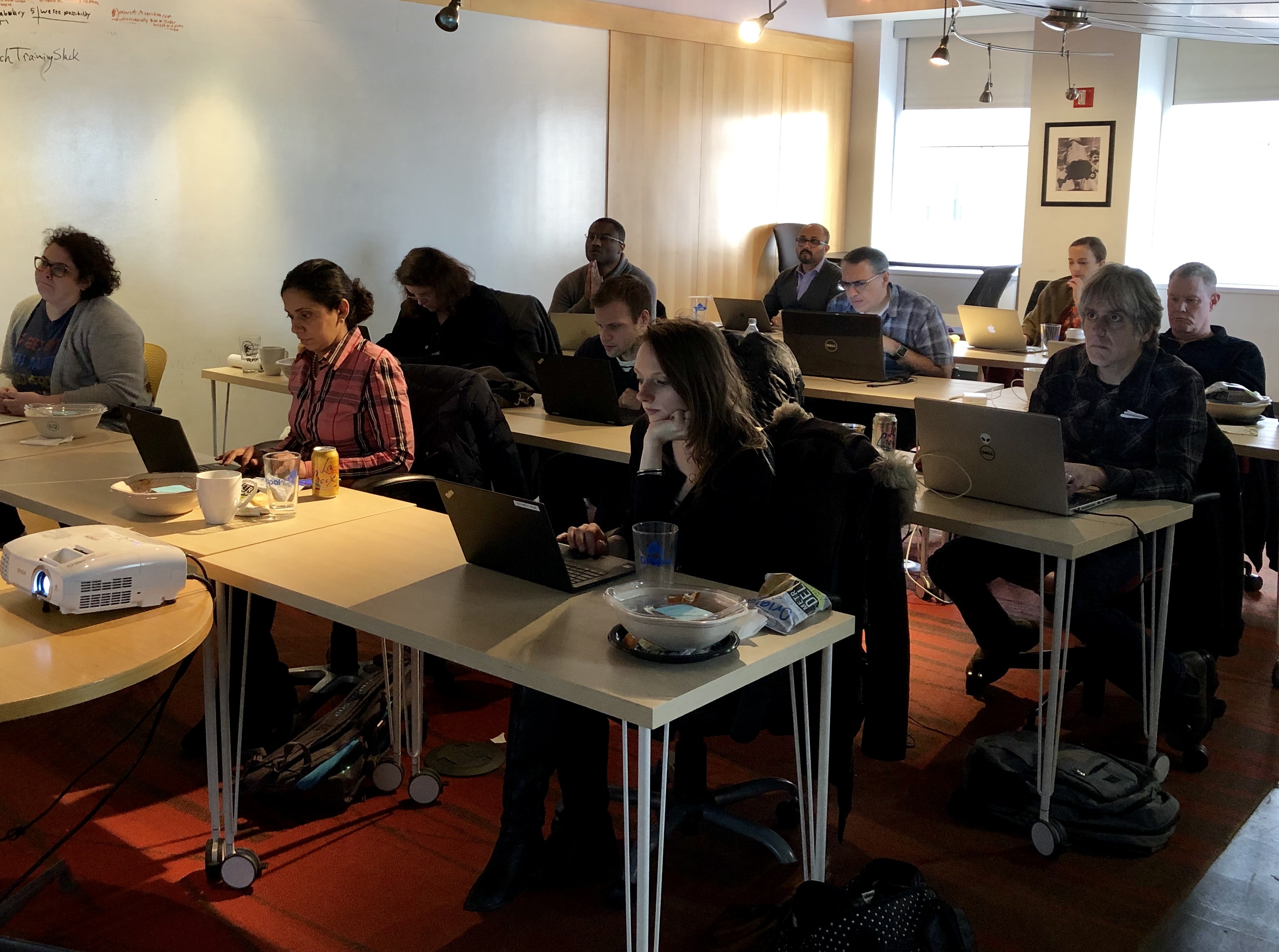 Group training session