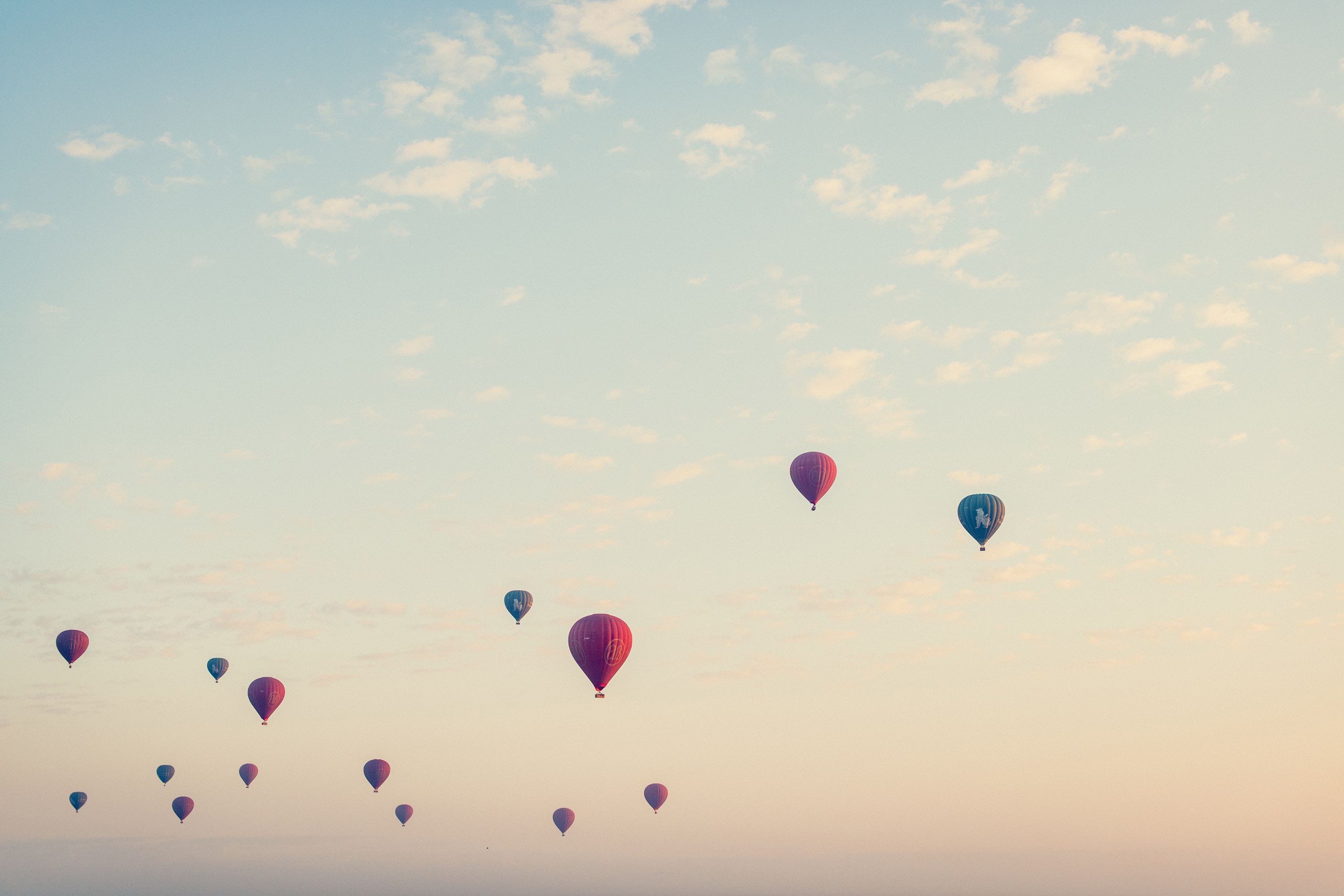 Hot air balloons